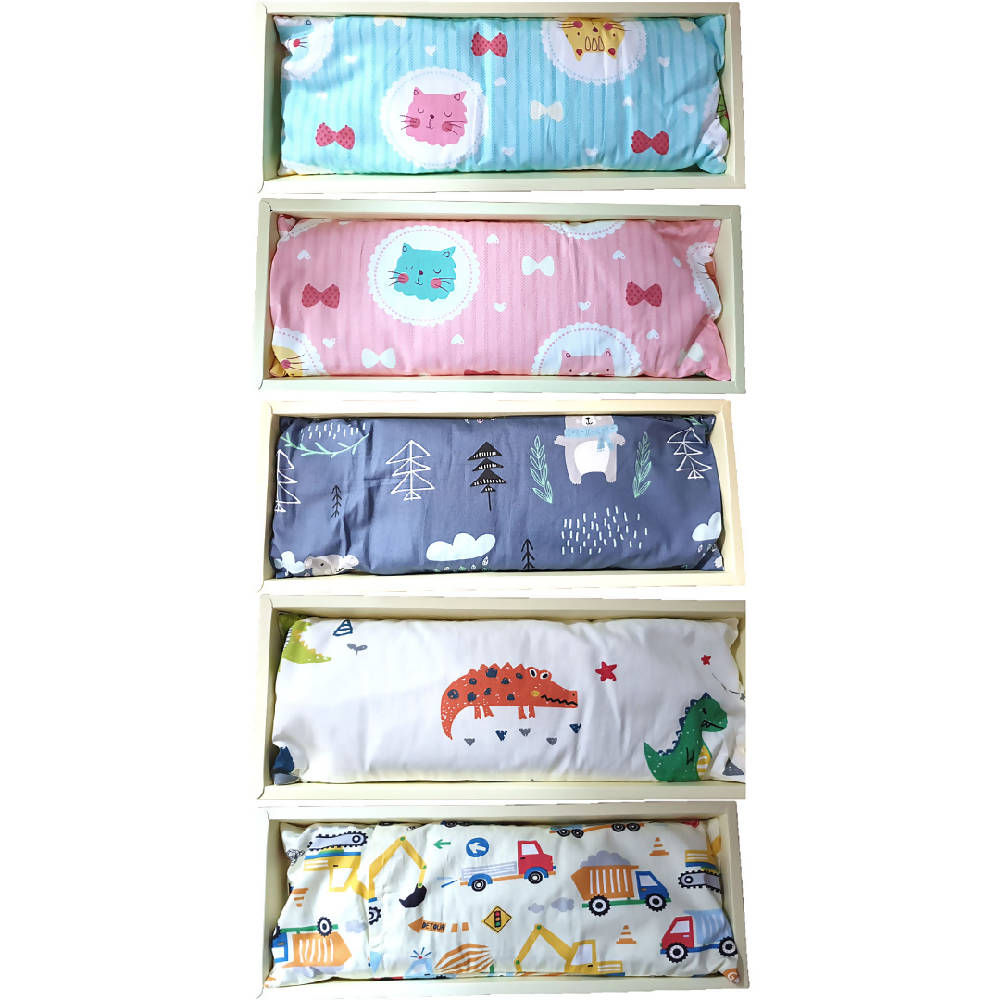 Shears Beanie Pillow Baby Claming Pillow Navy Bear - WERONE