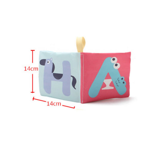 Shears Baby Cloth Book Toddler Learning Book Cognitive ALPHABET - WERONE