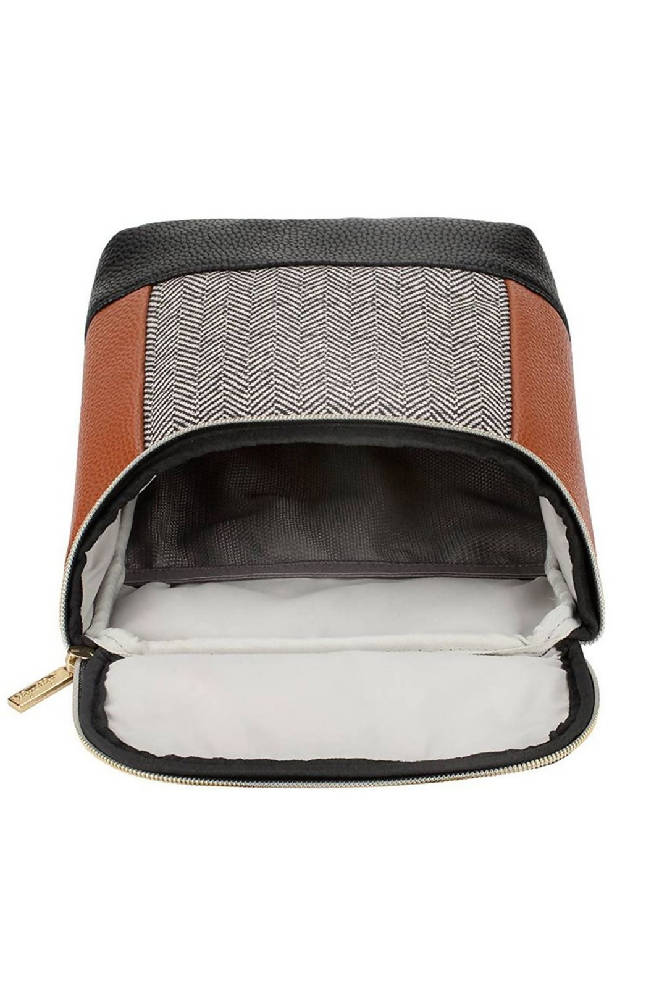 Itzy Ritzy Chill like a boss bottle bag - Coffee and Cream - WERONE