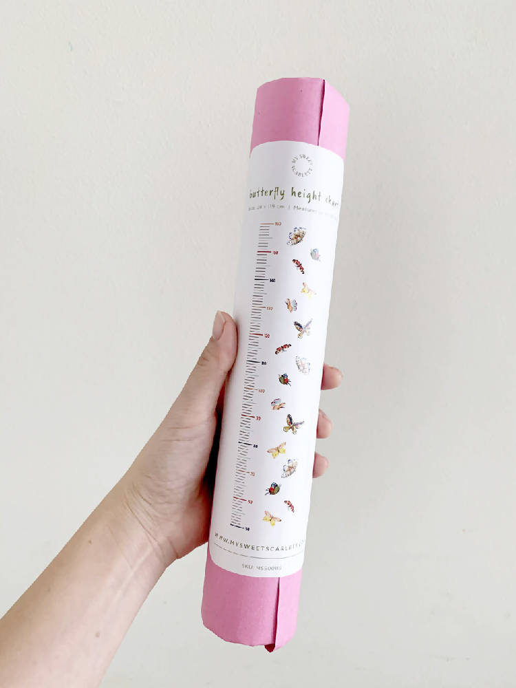 Butterfly Height Chart - WERONE