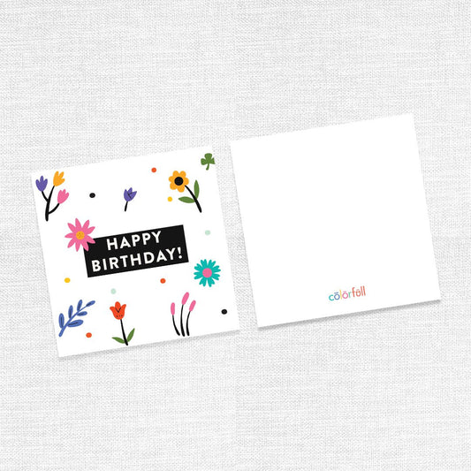 Happy Birthday Greeting Cards (For girls) - WERONE