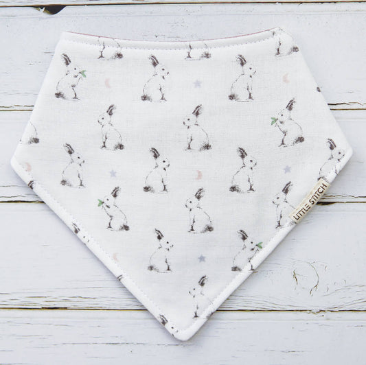 Little Stitch Double Gauze Rabbit Bibdana - WERONE