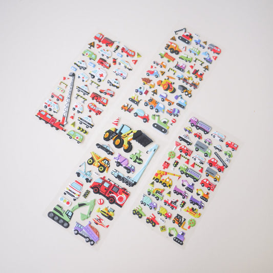 Excavation II Puffy Stickers (Set of 4) - WERONE