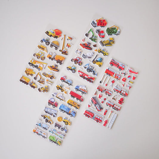 Excavation I Puffy Stickers (Set of 4) - WERONE