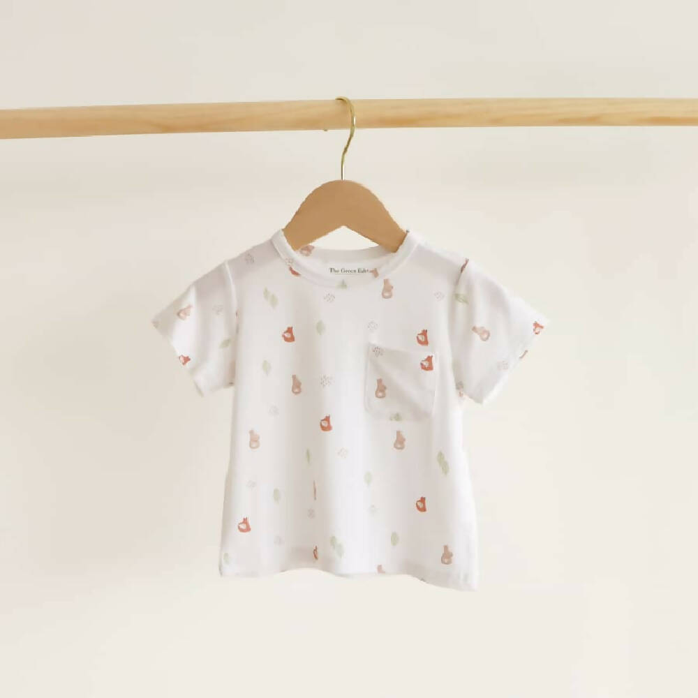 Premium Bamboo T-Shirt (Forest Friends)