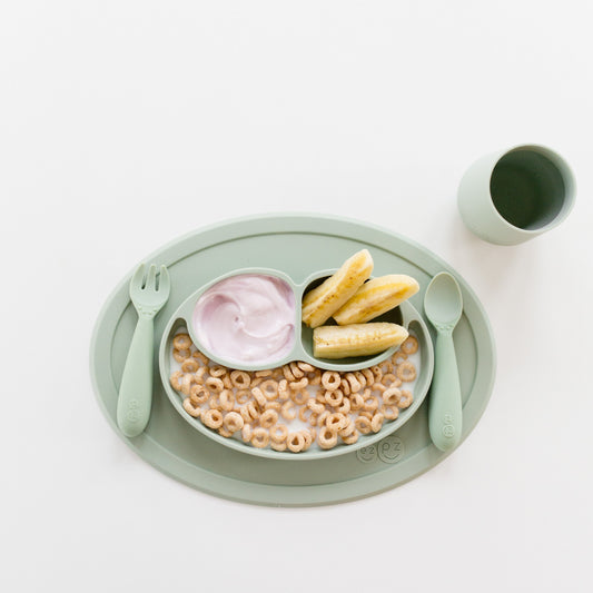 ezpz Mini Feeding Set for 12m+ (More colours available!) - WERONE
