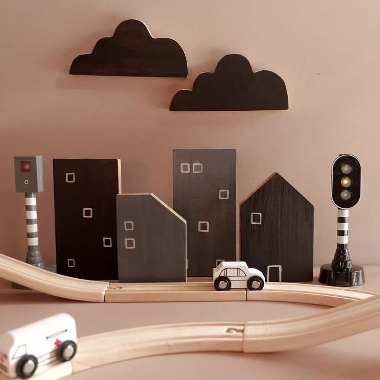 Night City Set Wooden Toy - WERONE