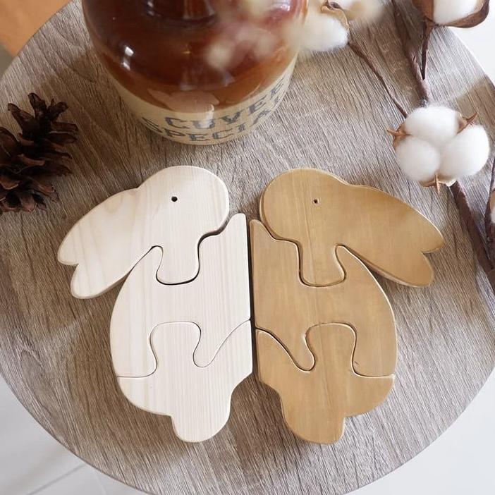 Bunny Puzzle Wooden Toy - WERONE