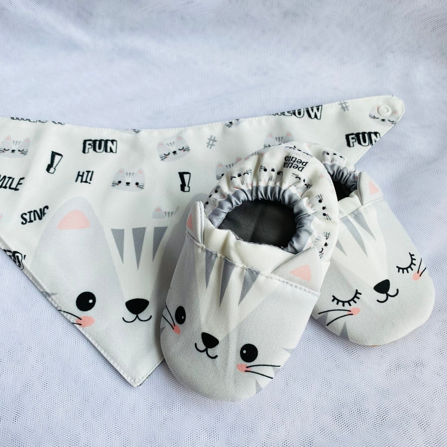 GIFT SET // LITTLE MEOW (BIB x MINI SHOES)