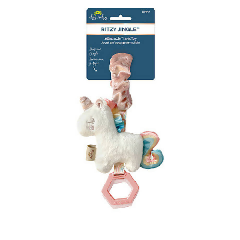 RITZY JINGLE™ ATTACHABLE TRAVEL TOY UNICORN - WERONE