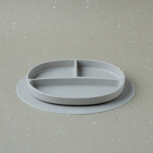 Orle Speckled Silicone Divided Plate - WERONE