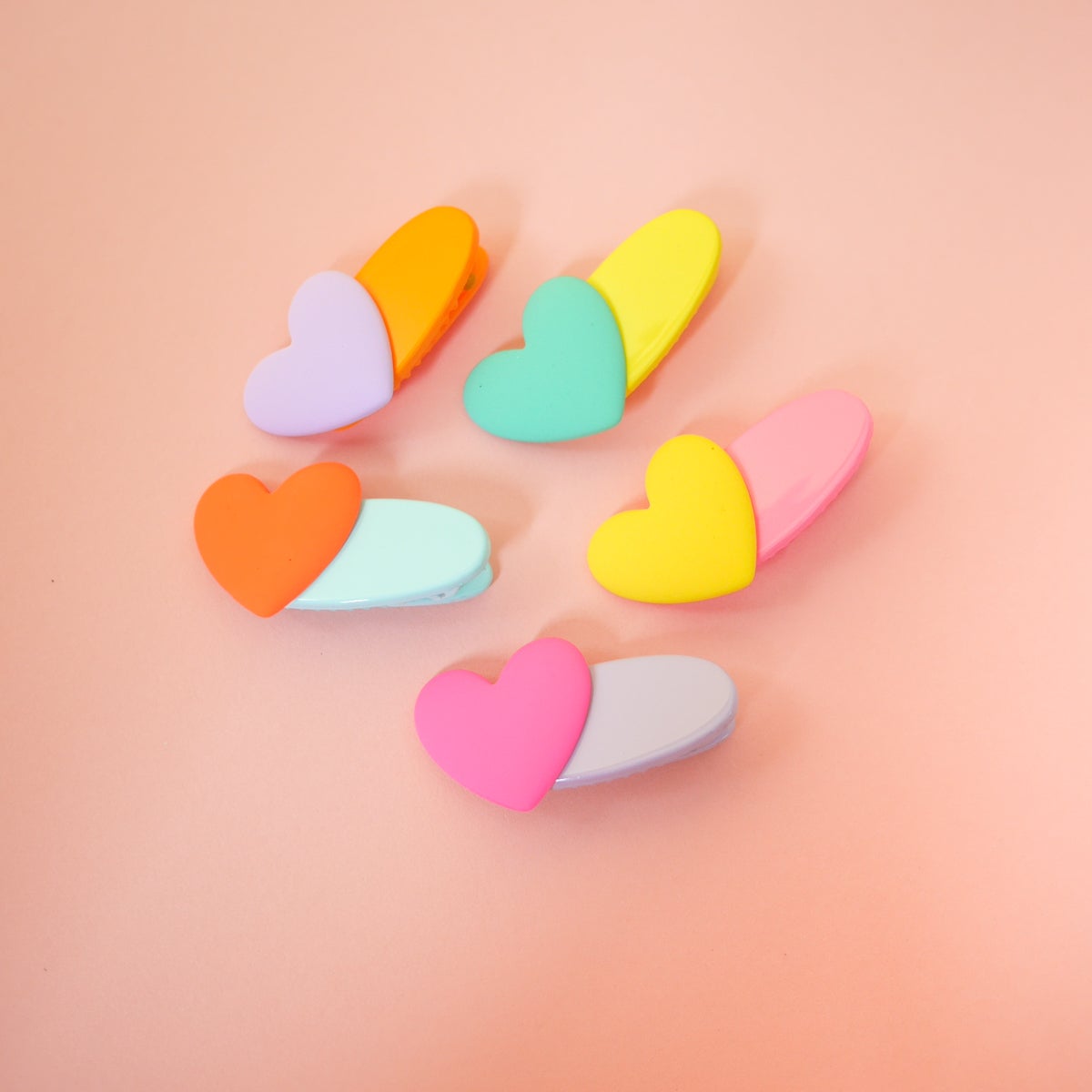 Blithe Hearts Hair Clip Set - WERONE