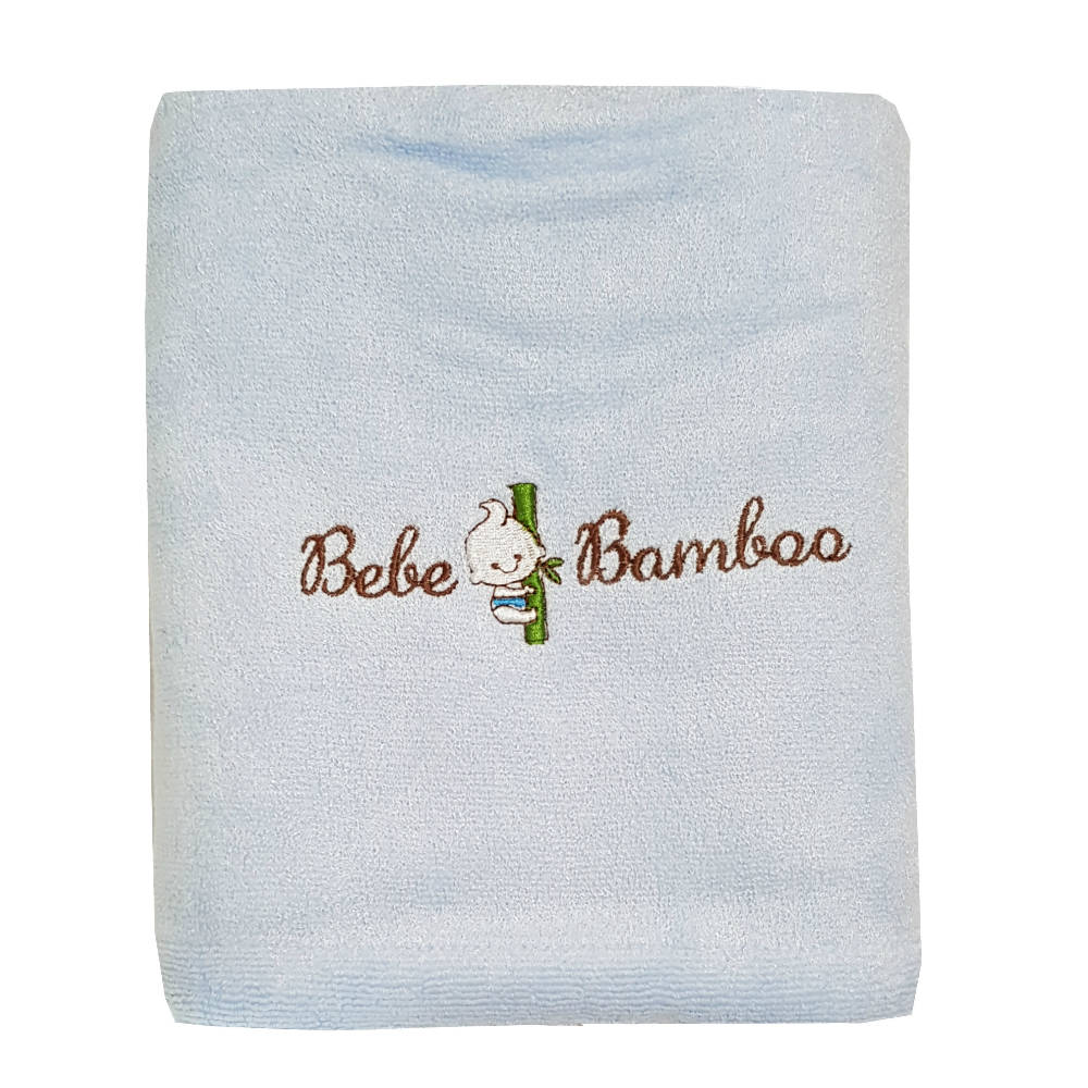 Bebe Bamboo Adult Bath Towel - Blue - WERONE
