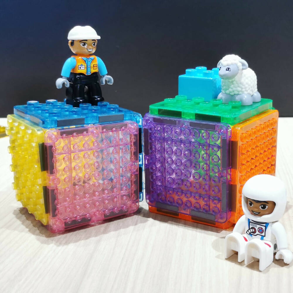 SparksMag Magnetic Brick Tiles 18 Pcs - WERONE