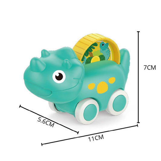 Shears Baby Toy Toddler Fiction Toy Car DINO GREEN - WERONE