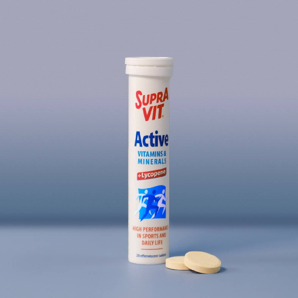 Supravit Active Effervescent Tablets 20s - Tropical Fruits