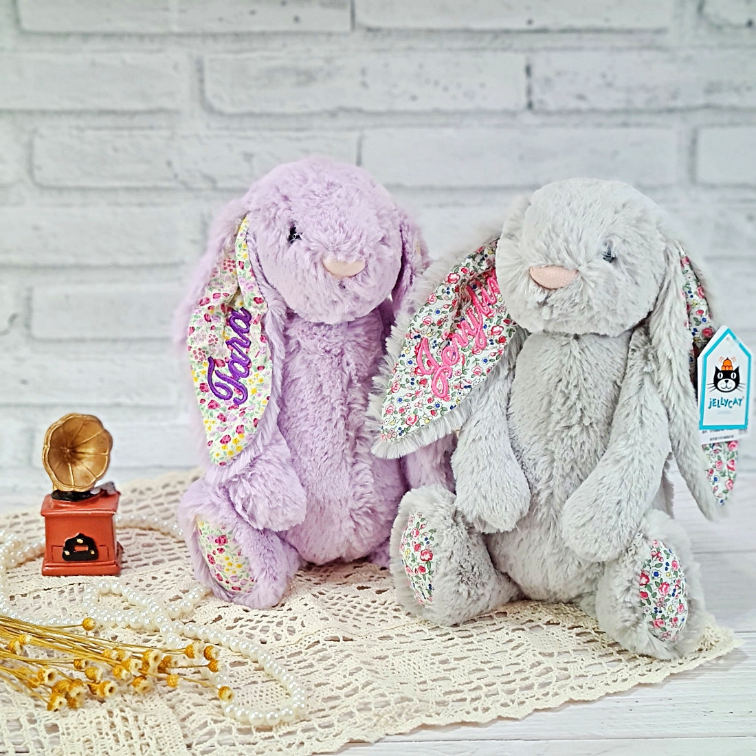 Jellycat Bunny Luxe Comfort Gift Set