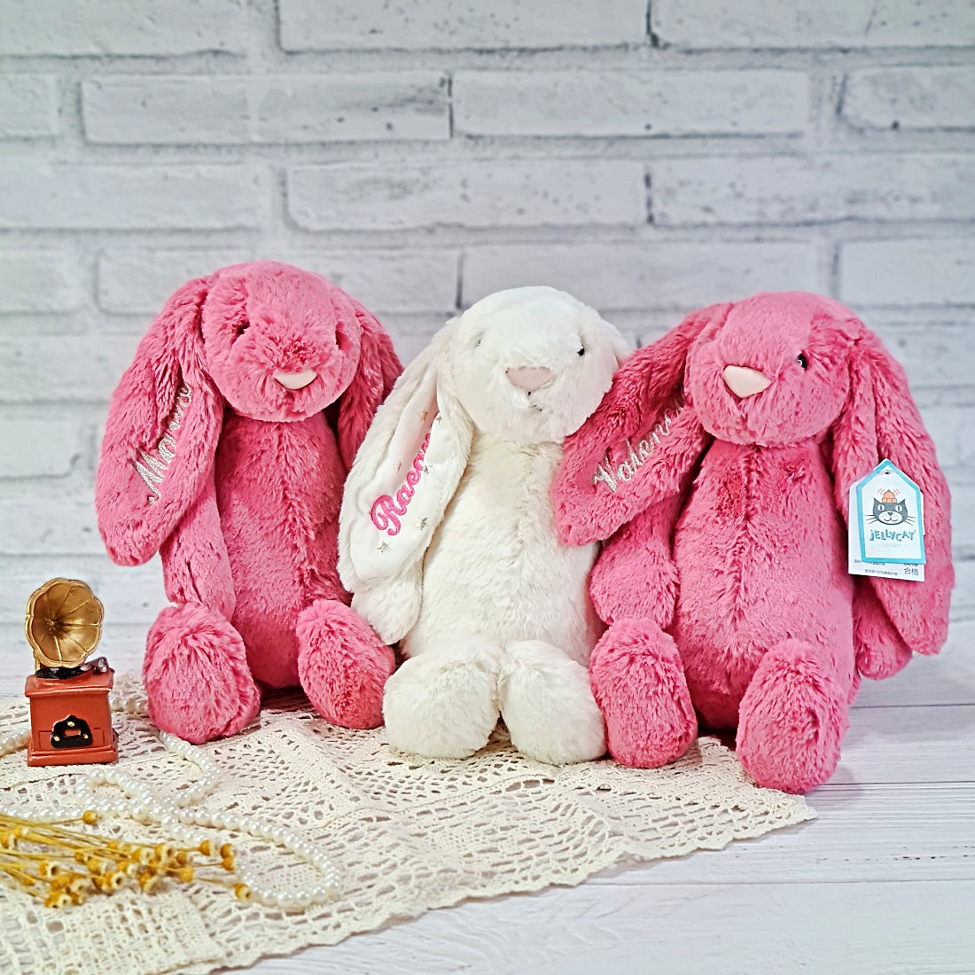 Jellycat Bunny Luxe Comfort Gift Set