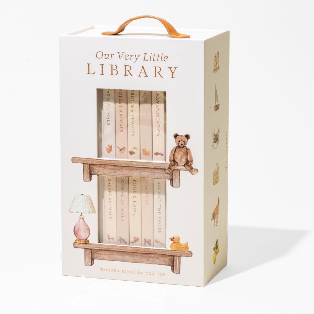 Our Very Little Library Board Book Set by Tabitha Paige