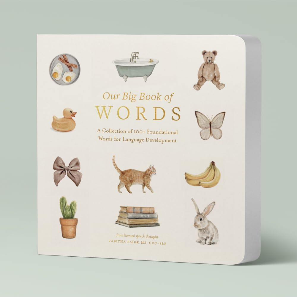 Our Big Book of First Words by Tabitha Paige