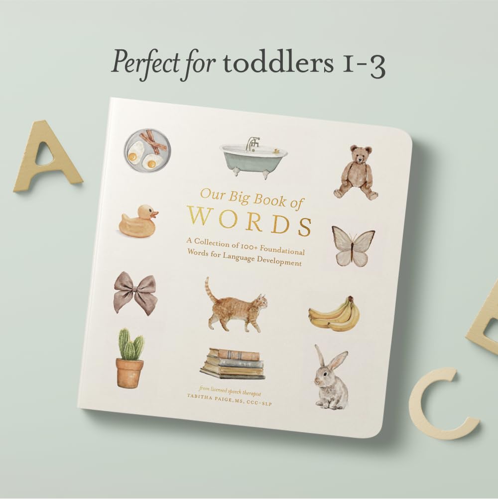 Our Big Book of First Words by Tabitha Paige