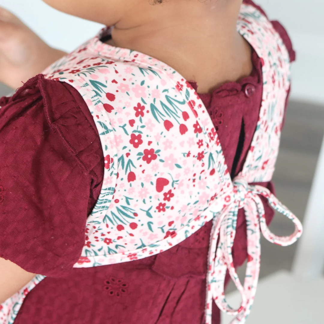 Blushing Blooms Bapron