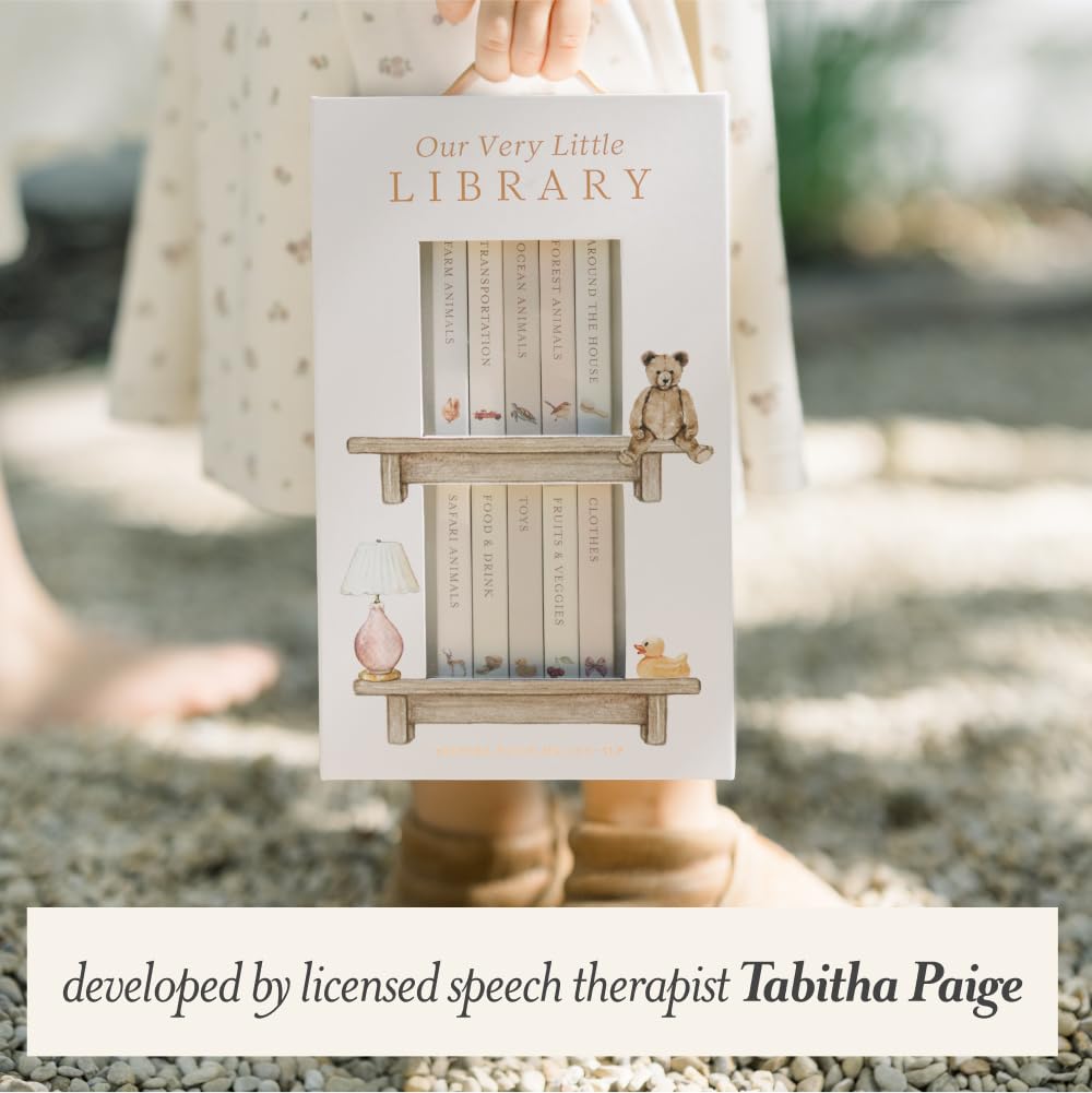 Our Very Little Library Board Book Set by Tabitha Paige