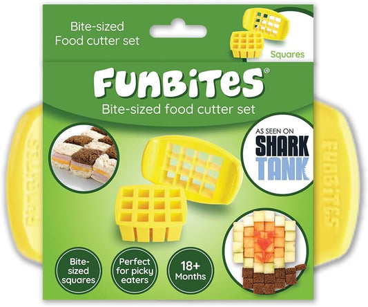 FUNBITES® Crustless Sandwich Cutter & Sealer – Round Uncrustable Sandwich Maker | BPA-Free | Dishwasher Safe
