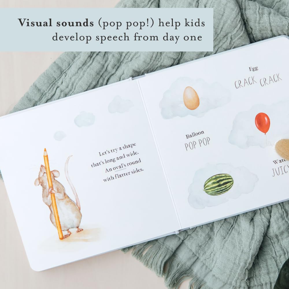 Scribble Scrabble: A Board Book of First Words and Shapes for Growing Minds