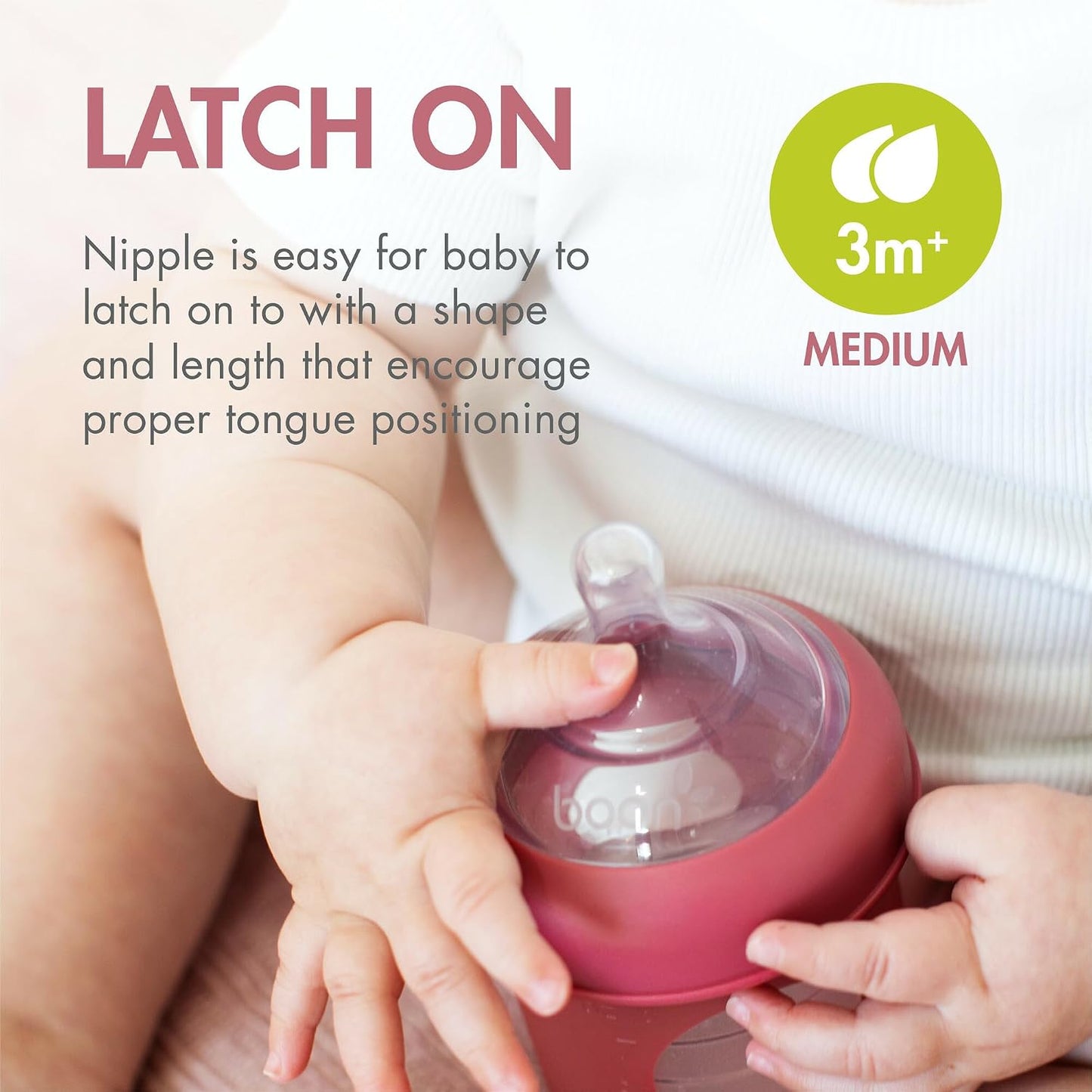 Boon NURSH SILICONE POUCH BOTTLE 8oz (Pack of 3)