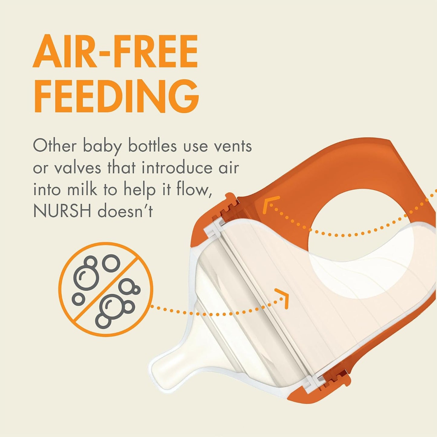 Boon Nursh Reusable Silicone Baby Bottles with Collapsible Silicone Pouch Design (Pack of 3)