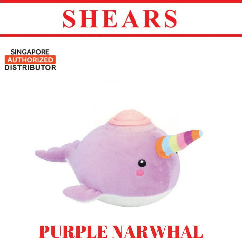 Shears Baby Toy Soothing Projector Toddler Night Buddies Paige the Narwhal