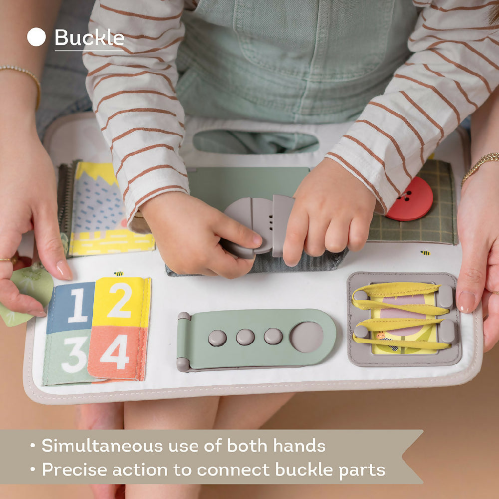 Taf Toys Activity Buckles Board