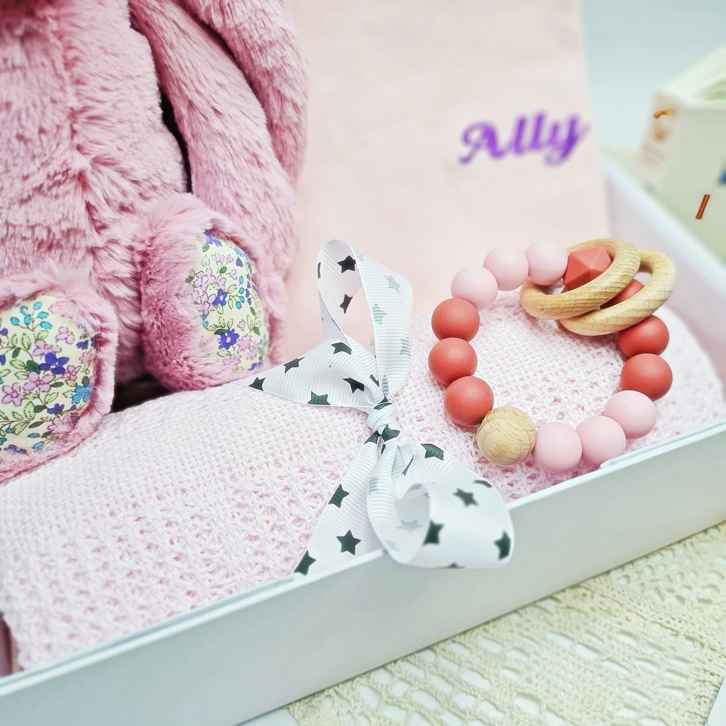 Jellycat Bunny Luxe Comfort Gift Set