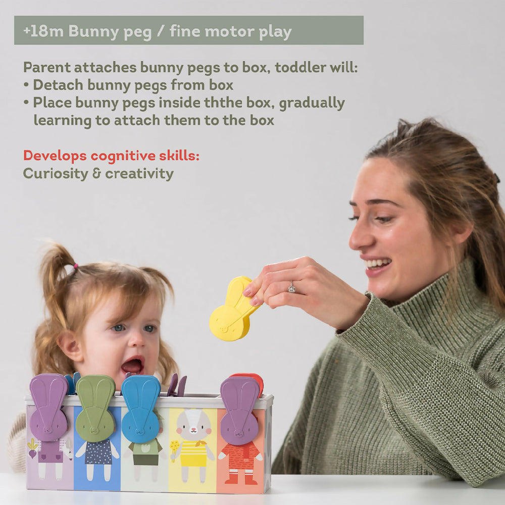 Taf Toys Bunny School Match & Count Toy