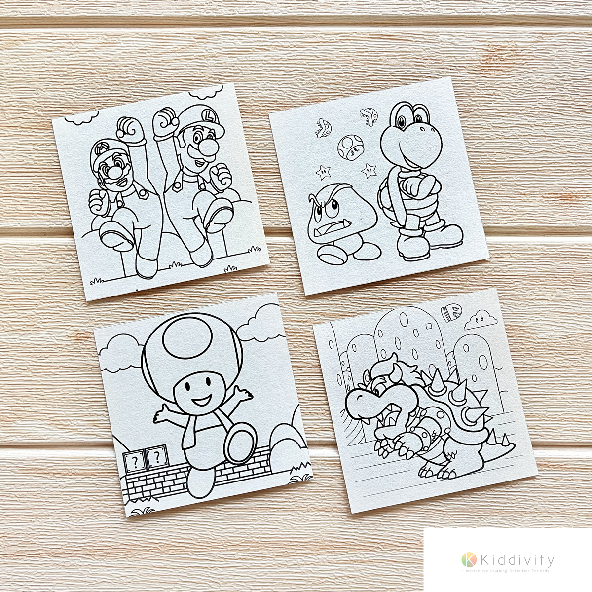 Mario Colorforms Super Mario Paint Kit – WERONE