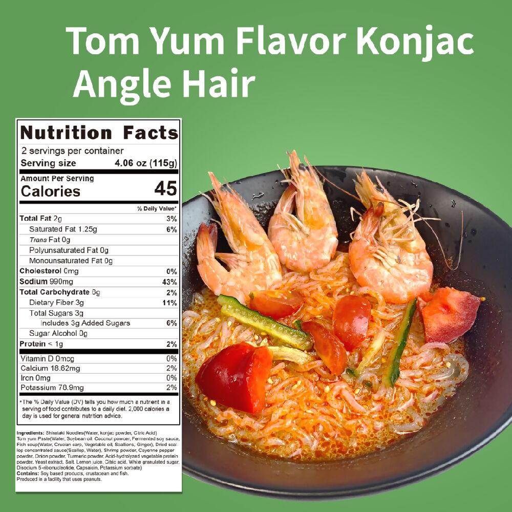 Hethstia Food Paste(Sauce) with Konjac Angel Hair Ideal Food for Keto in Noodles/Pasta