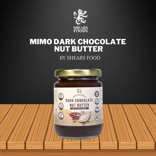 Mimo Dark Chocolate Nut Butter Cocoa Peanut Butter Spread No Sugar Added Free Cholesterol Nutella Diabetic Atkin Keto