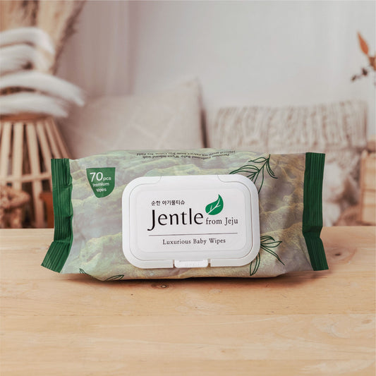 Jentle from Jeju Luxurious Baby Wipes (Carton of 8 Pkts)