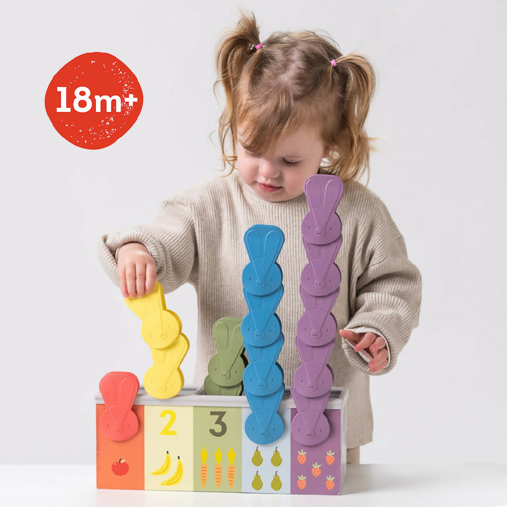 Taf Toys Bunny School Match & Count Toy
