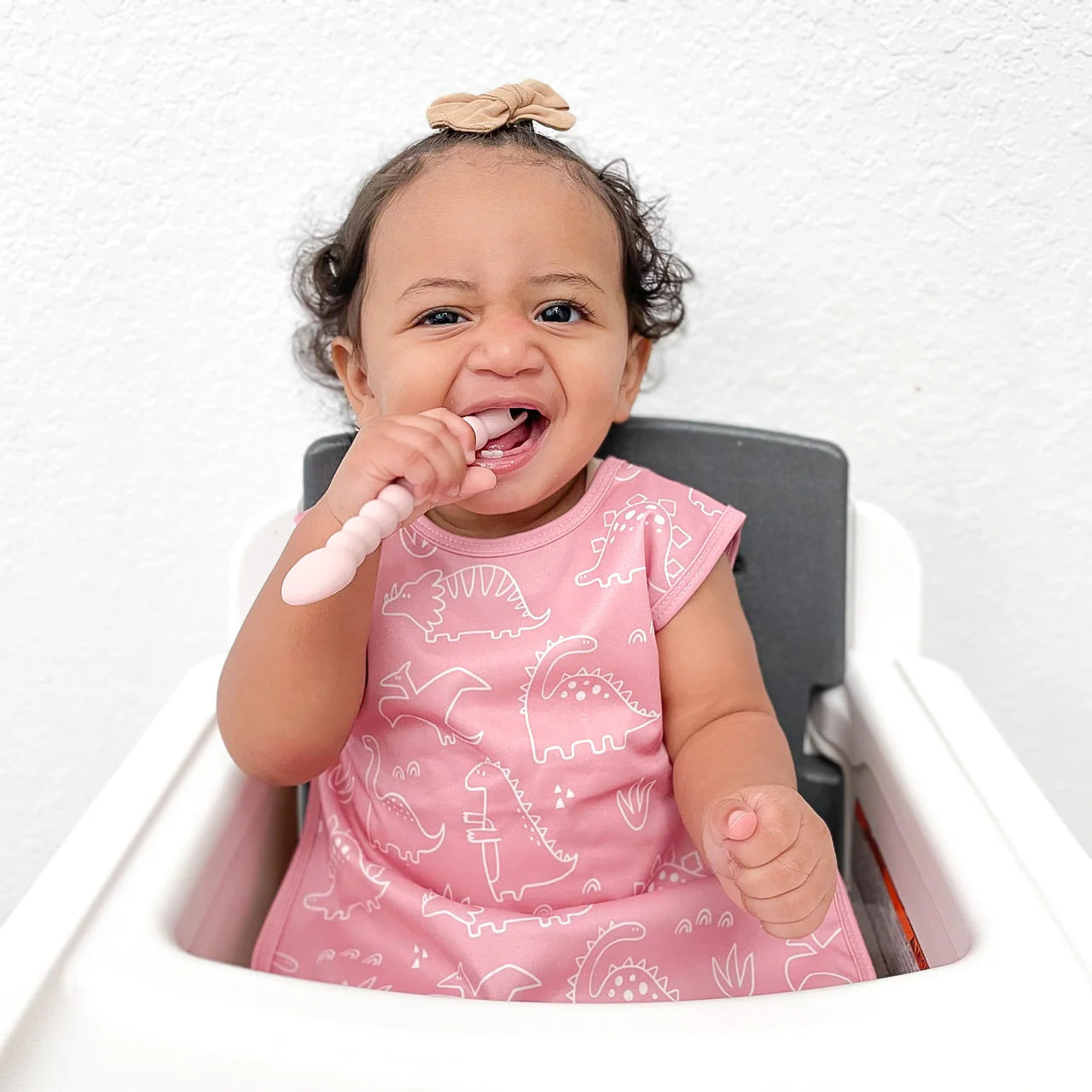 Dino Friends Blush Bapron