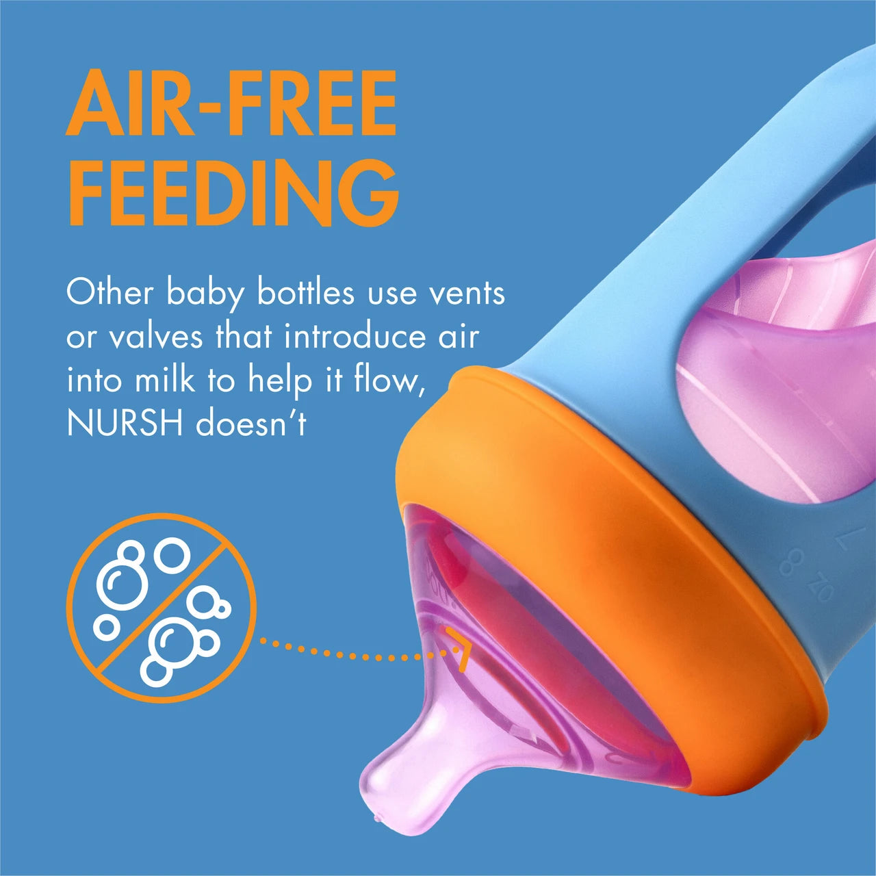 Boon NURSH SILICONE POUCH BOTTLE 8oz (Pack of 3)