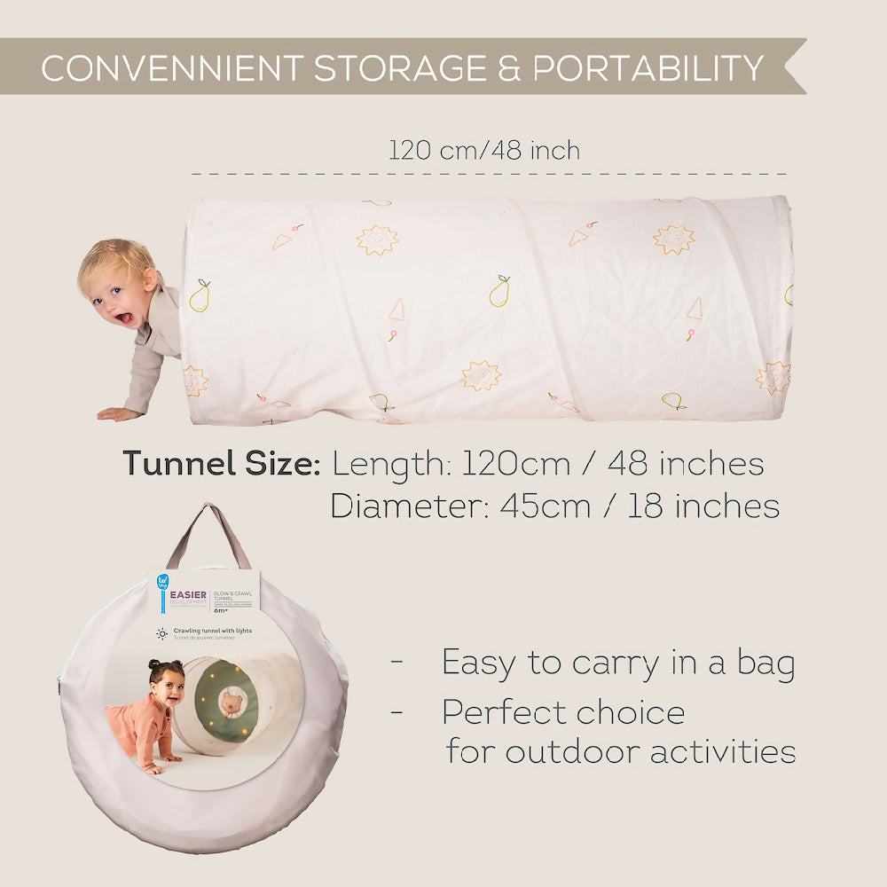 Taf Toys Glow & Crawl Tunnel