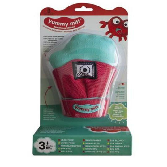 Yummy Mitt - Red & Turquoise - WERONE