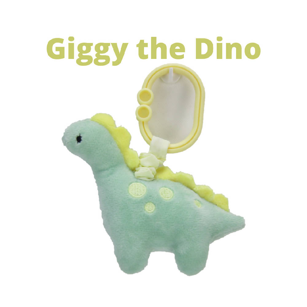 Shears Wigglies Toy Giggy the Green Dino STGD - WERONE
