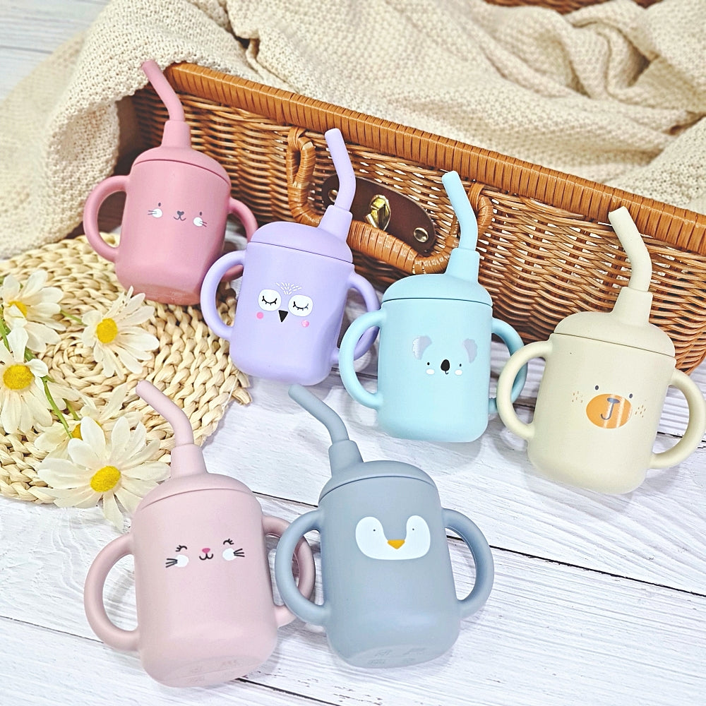 Animal Buddy Silicone Feeding Gift Set - Mr. Bear