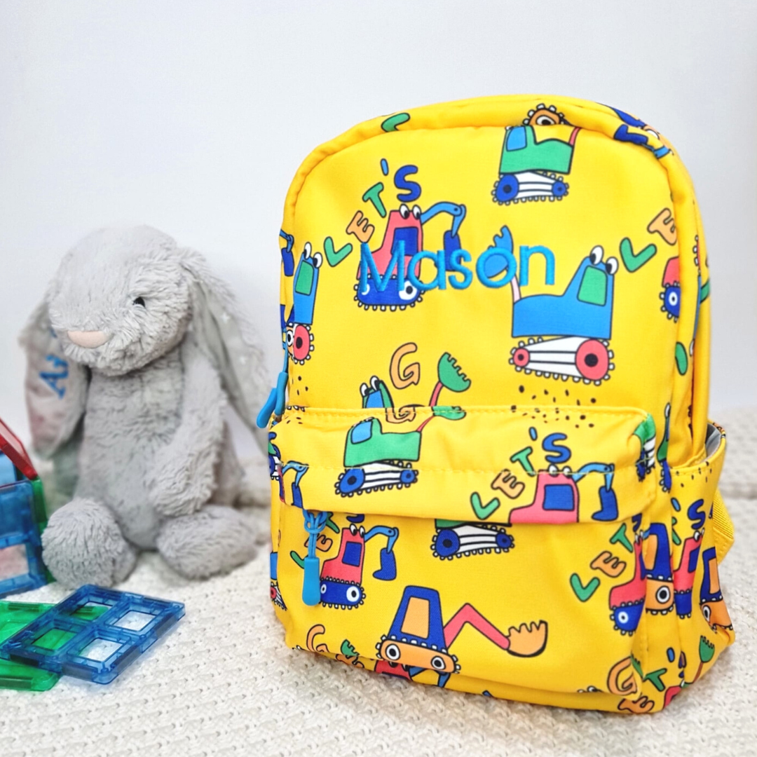 [PO] Little Tractor Personalised Backpack