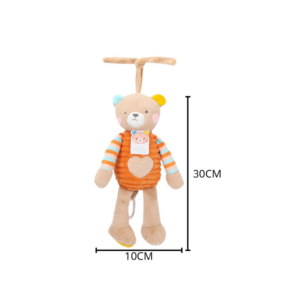 Shears Baby Toy Toddler Soft Toy Musical PullString BO THE BEAR - WERONE