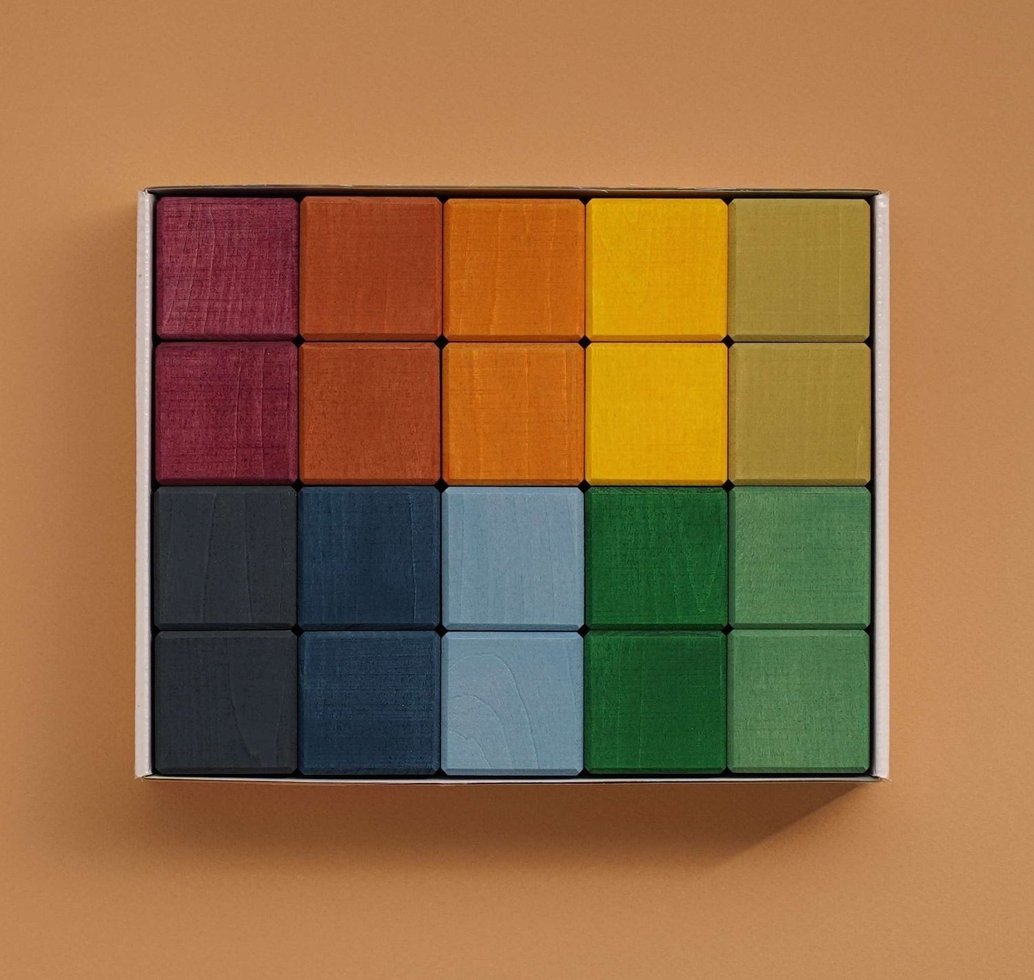 Earth colors cubes set - WERONE