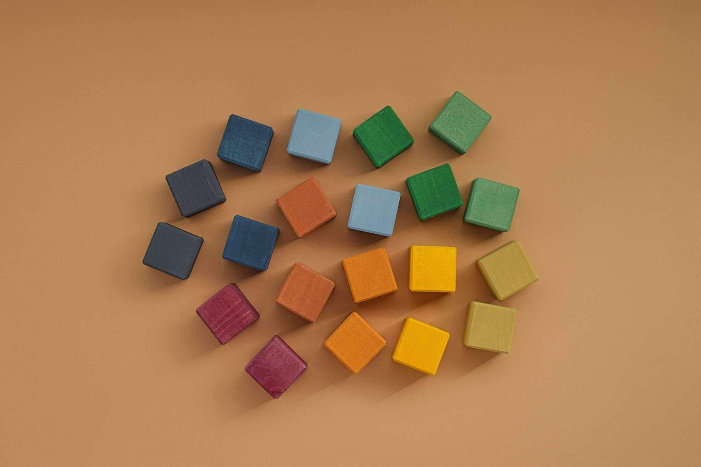 Earth colors cubes set - WERONE
